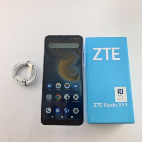 Смартфон ZTE Blade A51 2/32Gb Blue USED **