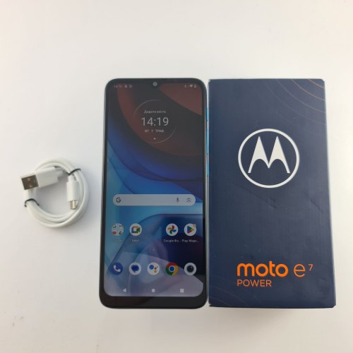 Смартфон Motorola Moto E7 Power (XT2097) 4/64Gb Tahiti Blue USED **