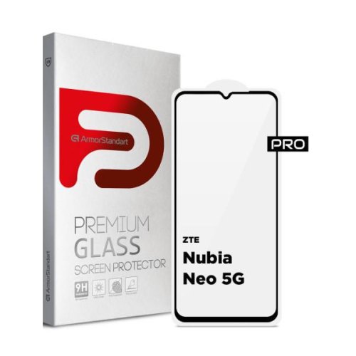 Захисне скло ArmorStandart Pro для ZTE Nubia Neo 5G Black (ARM70678)