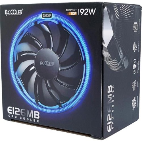 Кулер для процесора,  PCCooler E126M Blue