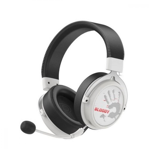Навушники бездротові, A4Tech Bloody MR590 Sport White