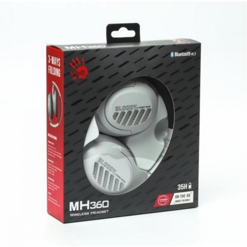 Гарнітура бездротова, A4Tech Bloody MH360 Grey