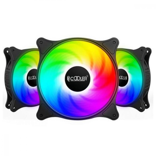 Кулер для корпусу,PcCooler FX 120 ARGB 3 in 1 Black
