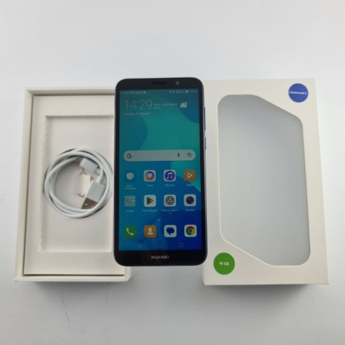 Смартфон Huawei Y5 2018 2/16Gb Blue (DRA-L21) USED **