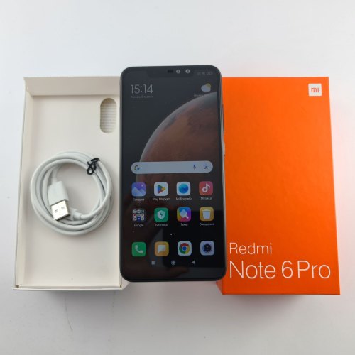 Смартфон Xiaomi Redmi Note 6 Pro 3/32Gb Black USED **