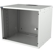 Шафа MIRSAN 19, 9U, SOHO, 535x600 мм, сіра