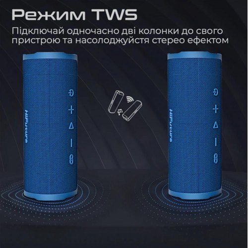 Колонка портативна HiFuture Ripple Black