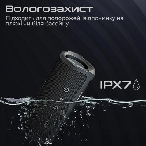 Колонка портативна HiFuture Ripple Black