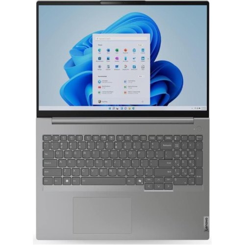 Ноутбук Lenovo ThinkBook 16-G7 16" WUXGA IPS AG, Intel U7-155H, 16GB, F1TB, UMA, DOS, сірий (21MS004GRA)