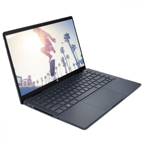 Ноутбук HP Pavilion x360 14-ek0015ua 14" FHD IPS, Intel i5-1235U, 16GB, F1024GB, UMA, DOS, синій