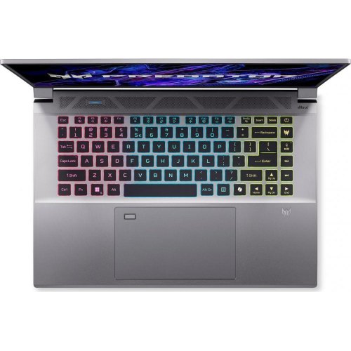 Ноутбук Acer Predator Triton Neo 16 PTN16-51 16" WQXGA 3.2K, Intel U9-185H, 32GB, F1TB, NVD4070-8, Lin, сріблястий (NH.QSBEU.003)