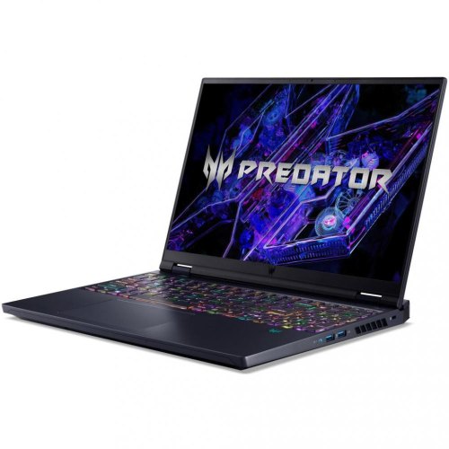 Ноутбук Acer Predator Helios 16 PH16-72 16" WQXGA, Intel i7-14700HX, 32GB, F1TB, NVD4070-8, Lin