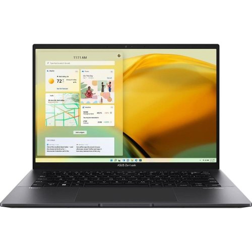 Ноутбук ASUS Zenbook 14 UM3402YA-KP698 14" WQXGA IPS, AMD R5-7530U, 16GB, F1TB, UMA, NoOS, Чорний (90NB0W95-M016X0)