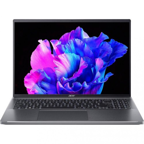 Ноутбук Acer Swift Go 16 SFG16-72 16" 3.2K OLED, Intel U5-125H, 16GB, F512GB, UMA, Lin, сірий (NX.KY9EU.001)