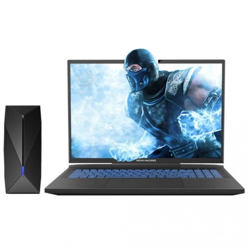 Ноутбук Dream Machines RX4090-17 17.3WQXGA IPS, Intel i9-14900HX, 32GB, F1TB, NVD4090-16, DOS, чорний (RX4090-17UA31)