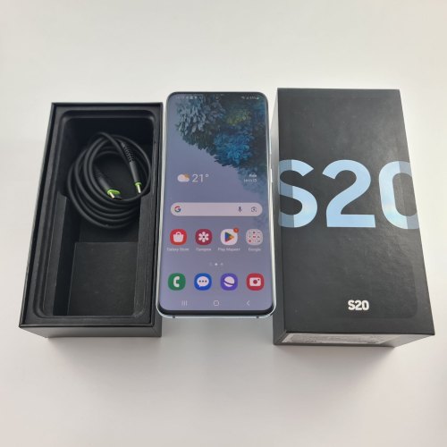 Смартфон Samsung Galaxy S20 (G980F) 128Gb Cloud Blue (SM-G980FLBDSEK), USED USED **