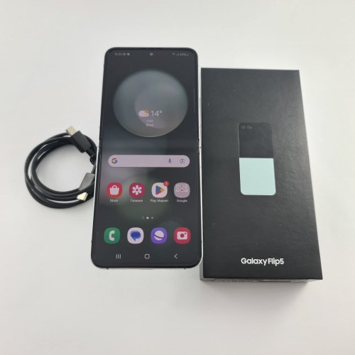 Смартфон Samsung Galaxy Flip 5 (F731B) 256Gb Light Green (SM-F731BLGGSEK) USED **