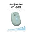 Мишка бездротова, UGREEN MU105 2.4 GHz Portable Wireless Mouse Green (90672)