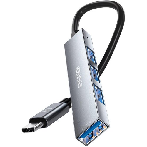 USB-Hub ESSAGER Fengyang  4 in 1 Splitter (USB-C port) (EHBC04-FY10-P)