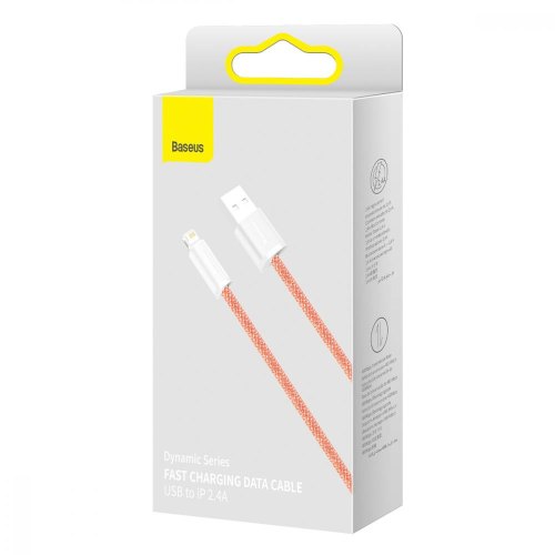 Кабель Baseus Dynamic Series Fast Charging Data Cable USB to Lightning 2.4A 2M Orange