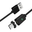 Кабель ESSAGER Magic Power Magnetic USB to Micro 1m Black (EXCCXM-ML01)