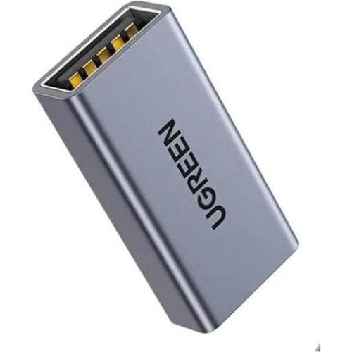 Адаптер UGREEN US381 USB-A Female to USB-A Female Adapter Gray (20119)
