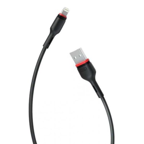 Кабель XO NB-P171 Bowling USB for Lightning 1m Black