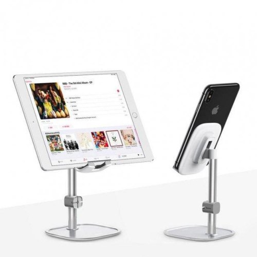 Тримач Baseus literary youth desktop bracket Silver (SUWY-0S)