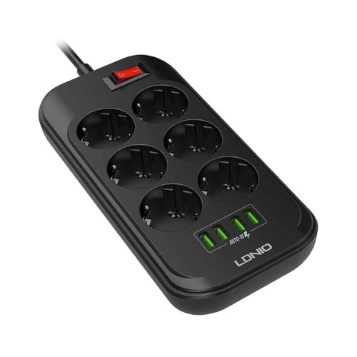 Мережевий фільтр LDNIO SE6403 4USB