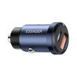 АЗП ESSAGER Gyroscope Mini 45W Car Charger USB-A + Type-C Blue (ECCAC45-TL03-Z)