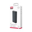 Зовнішній акумулятор Powerbank XO PR150 PD20W+QC18W 20000mAh чорний