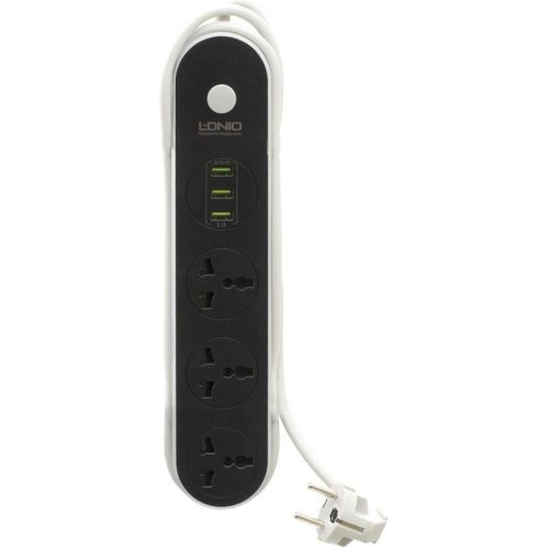Мережевий фільтр LDNIO SC3301 3USB 3.1A