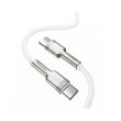 Кабель Baseus Cafule Series Metal Data Cable Type-C to Type-C 100W 1M White