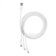 Кабель Baseus Superior Series USB to micro + Lightning + Type-C 3.5A 1.5M White