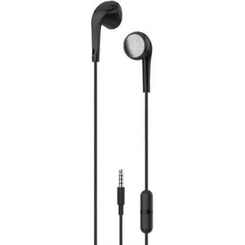Навушники дротові, XO EP17 music earphone, Black