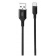 Кабель XO NB143 Braided Data Cable Type-C 2m Black