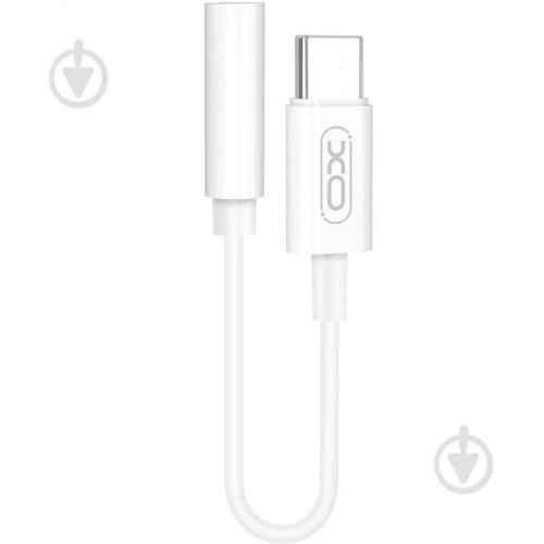 Адаптер XO NB-R161 audio adapter Type-c to  3.5mm White (Bluetooth transfer function, no charging function)