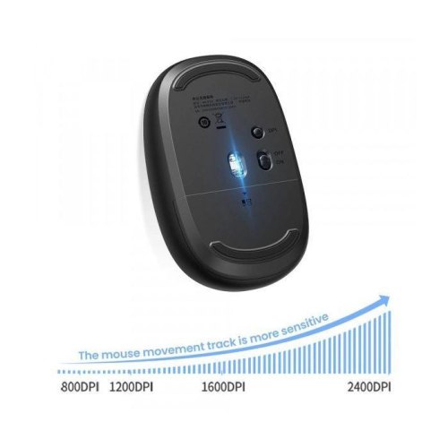 Мишка бездротова, UGREEN MU105 2.4 GHz Portable Wireless Mouse Deep Blue (90550)