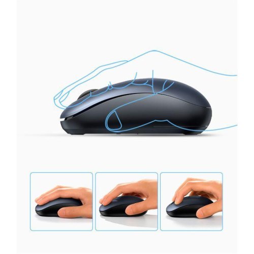 Мишка бездротова, UGREEN MU105 2.4 GHz Portable Wireless Mouse Deep Blue (90550)