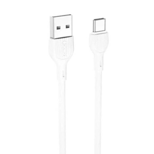 Кабель XO NB200 2.1A USB for Type-C 1M White