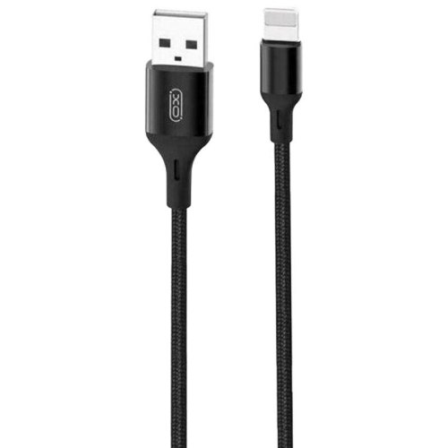 Кабель XO NB143 Braided Data Cable Lightning 2m Black