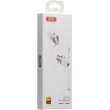 Навушники дротові, XO EP15 In-ear metal earphone, White