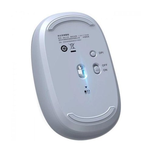 Мишка бездротова, UGREEN MU105 2.4 GHz Portable Wireless Mouse Blue (90671)