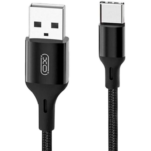 Кабель XO NB143 Braided Data Cable Type-C 1m Black