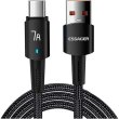 Кабель ESSAGER Sunset Type-C 7A USB charging and data Fully compatible cable 2m Black (EXC7A-CGA01-P)