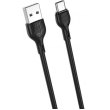 Кабель XO NB200 2.1A USB for Type-C 1M Black