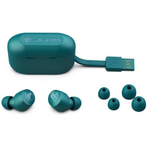 Навушники бездротові, JLab GO Air Pop True Wireless Earbuds Teal