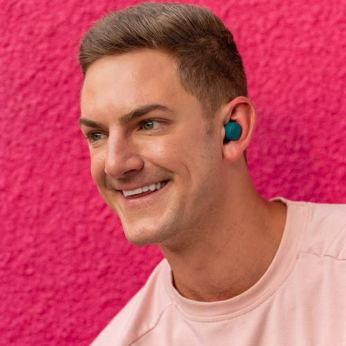 Навушники бездротові, JLab GO Air Pop True Wireless Earbuds Teal