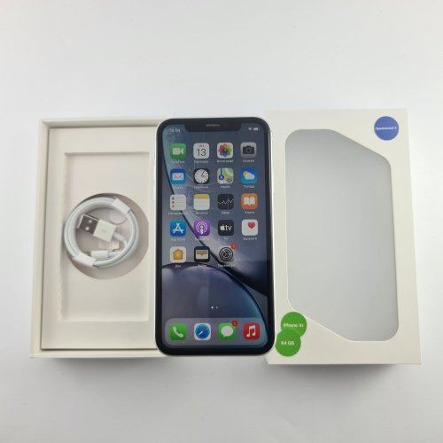 Смартфон iPhone XR 64GB White, Model A2105 USED **