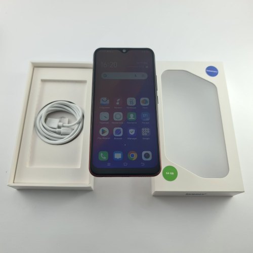 Смартфон Vivo Y12 3/64Gb Burgundy Red USED **